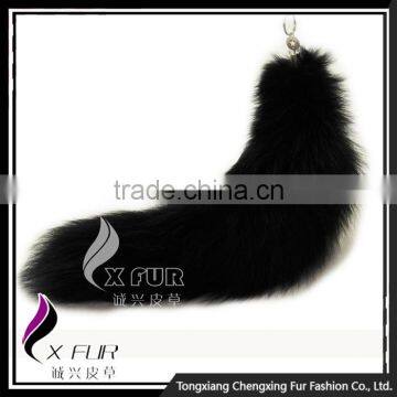 CX-R-23 Wholesale Europe Fashion Fox Tail Fur Keychain