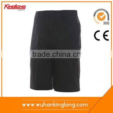 Polycotton Elastic Waist Trousers Mens Safety Work Uniform Shorts
