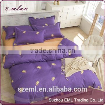 Wholesale bed sheet set 4pcs home sense bedding custom bedding set for baby