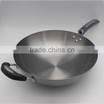 Big size iron cookware wok