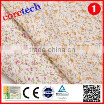 comfortable organic custom print cotton fabric wholesale factory