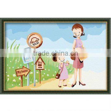 oil painting ,Digital oil painting (oil painting by numbers)MC009.33-0
