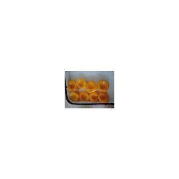 canned yellow peaches