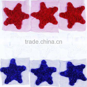 Aliepress EBEY hot stars children's clothing Flower Flower Chiffon corsage hair band DIY accessories