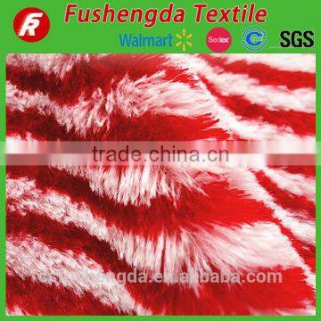 polyester solid color plush fabric for blanket china wholesale custom manufacturer