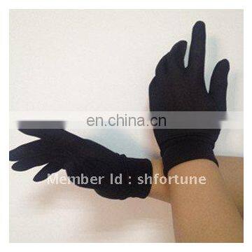 Thermal skiing raw silk inner gloves