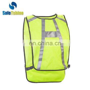 Reflective quick dry men's clothing casual sport running vest