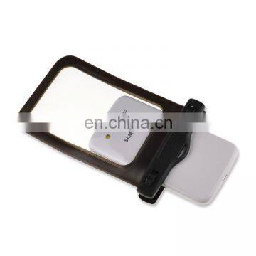 Black Waterproof Case Pouch Dry Bag With Neck Strap for Mobile Phone photo-2