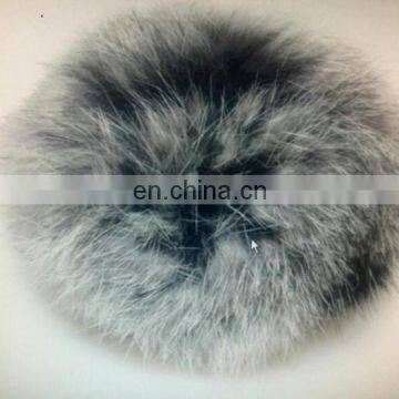 customized size factory direct rabbit fur ball/ pompoms /pompon for bag and garment