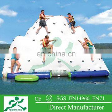 inflatable climbing iceberg for water party IB10