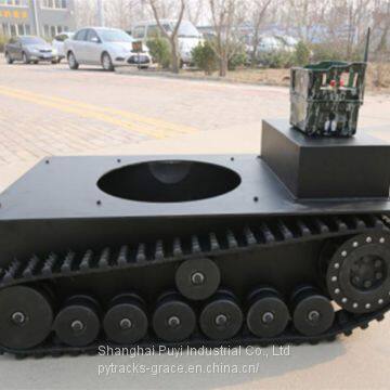 2017 New Design Rubber Track Chassis 1010mm*540mm*410mm