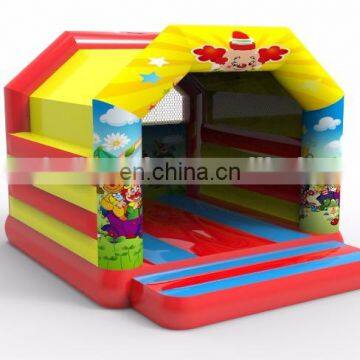 2017 High Quality New Design Cheap Movable 0.55mm PVC Inflatable Small Bounce House for Sale photo-3