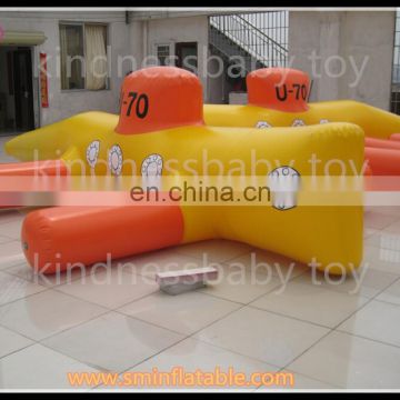 inflatable water floating sports submarine