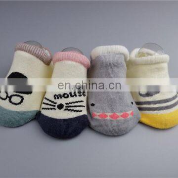 2017 Hot Selling Good Quality Cotton Baby Printed Socks photo-4