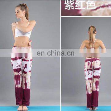 2015 sale for yoga women 95% cotton 5% spandex pants