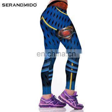 Fitness Dylan Digital Printing Women Stretch Tight Custom Sexy Pants photo-2