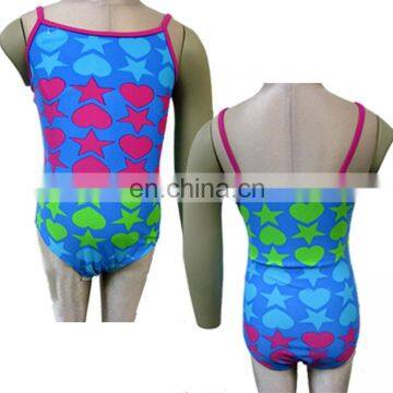 Allover Star Print Children sexy girls Beachwear