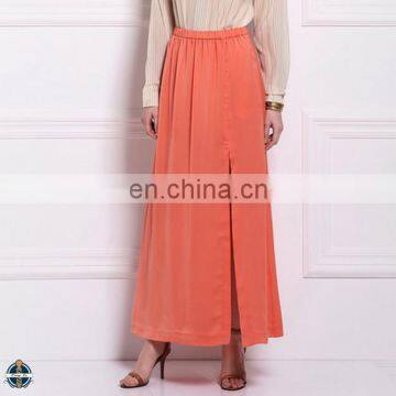 T-SK508 China Wholesale Cheap Woman Chiffon Long Skirt Summer