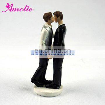 A07403 New Arrival Resin Gay Cake Topper