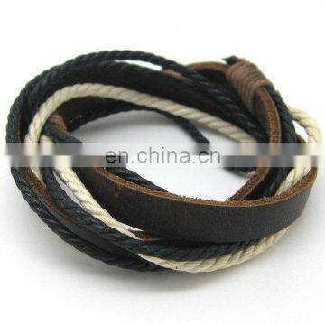 leather bracelet high quality leather bracelets for men braided leather bracelet