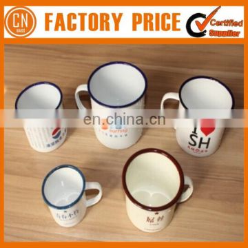 2017 Best Selling Cheap Printed Enamel Mug