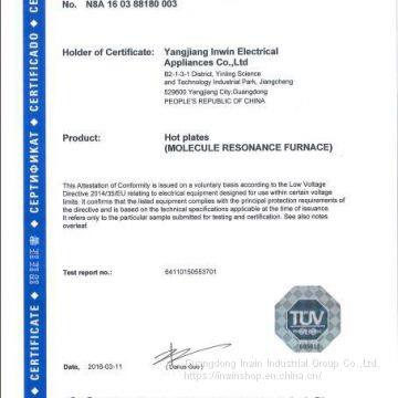 Electrical Cooker Black Suitable for Stir-fried, BBQ,hotpot,and Cook Soup Etc 4pcs/CTN photo-3