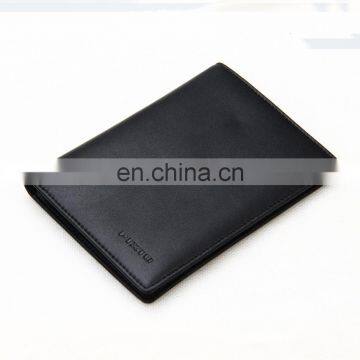 Factory Low Price High Quality Custom Leather microfiber Passport Wallet