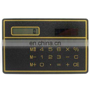 Super Slim Pouch Bag Mini Gift 8 Digits Solar Panel Calculator