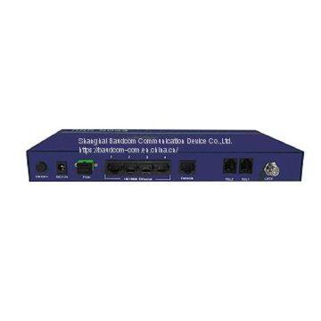 4 Fast Ethernet+2POTS+RF CATV Triple Play GEPON ONU