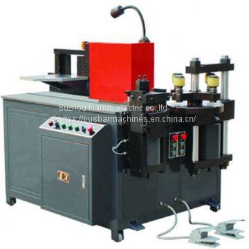 Three In One Copper Bar Cutting Bending Punching Machine PLC Control For Copper Bar