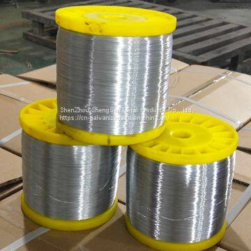 Low Carbon Steel Galvanized Spool Wire