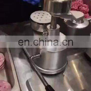 Burger meat pie making machine meat pie press machine burger patty mold