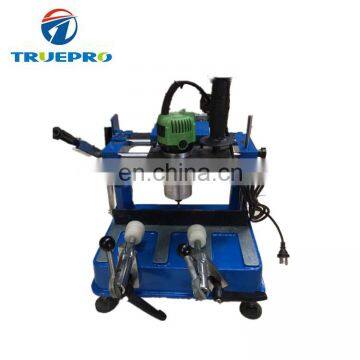 Aluminum window lock hole machine / portable small copy router