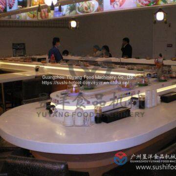 Chinese Manufacturer Stainless Steel Hot Pot Conveyor Conveyor Belt Hot Pot Conveyor