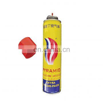 China butane gas cartridge and lighter gas can 270g