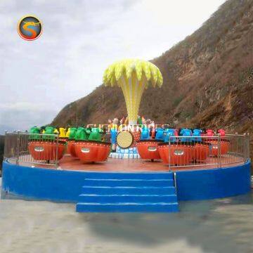 Amusement Park Family Carnival Equipment Children Electric Rotation Rides For Sale