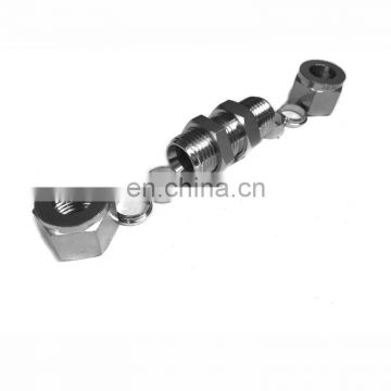 high quality 3/4" - 8" Sanitary 1 inch steel pipe fittings mini bnc connector ss braided hose