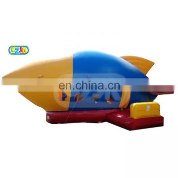 Aircraft airship bounce house  jumping castle bouncer jumper moonwalk for sale