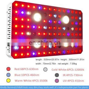 2020 New Arrivals Hydroponic Wholesale Full Spectrum VEG BLOOM 2000w COB LED Grow Light photo-3