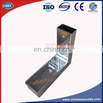 Stainless Steel Large Funnel L Type Concrete Flowability Tester for Self Compacting Concrete photo-4