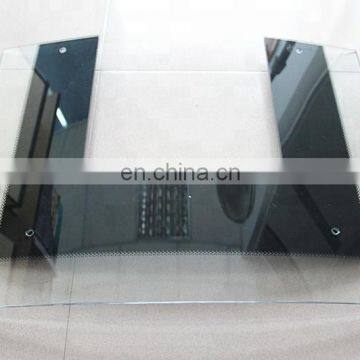 Silk Screen Printed Black 5mm Curve Tempered Glass