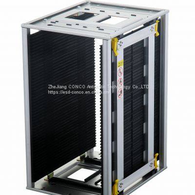 Aluminum SMT ESD PCB Adjustable Magazine Rack COP-801