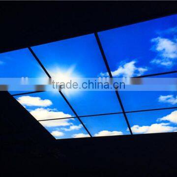 Led Indoor Creative New Ceiling Light Panel Blue Sky Cloud photo-3