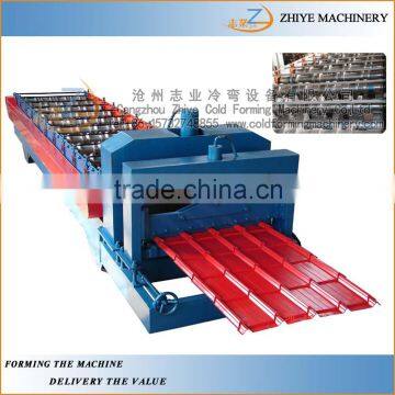 High quality and economical metal glazed tile cold forming machine