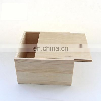 High Quality Luxury Wooden Box  lift off Sliding Lid