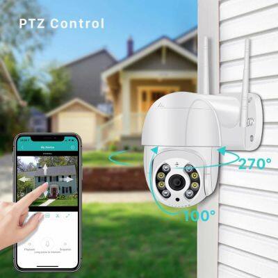 3MP PTZ IP Camera Wifi Outdoor Speed Dome Wireless Wifi Security Camera Pan Tilt 4X Digital Zoom Network CCTV Surveillance