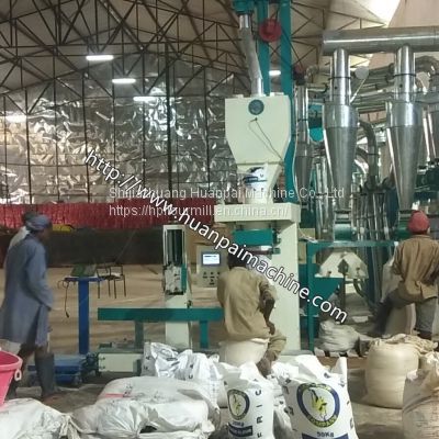 Industrial maize corn flour mill plant corn flour making machine grain semolina processing machine