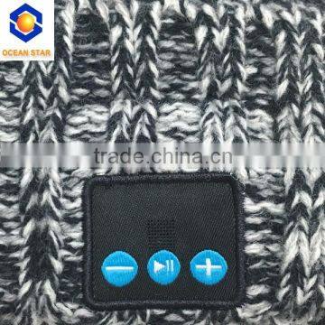 Good Quality Beanie Hat Bluetooth Run Hat Black Fashion Bluetooth Sport Hat photo-3