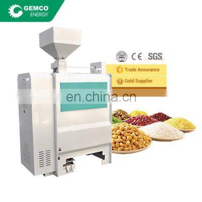 Build turn key complete horse bean lentil green bean peeling huller maize corn hulling machine