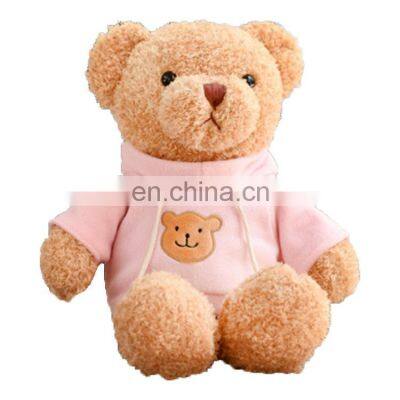 Height 20cm Customized Plush Toys With Pictures Embroidery Logo Teddy Bearn Sweater Bear Doll photo-5